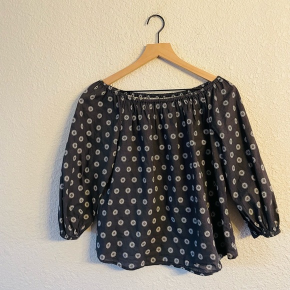Anthropologie Maeve Maiden Off-The-Shoulder Blouse - Picture 10 of 15